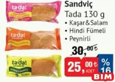 TADA SANDVİÇ 130 G